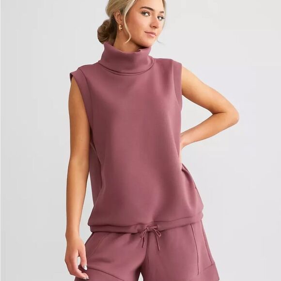 VARLEY Leigh Turtleneck Tank Top NWT - Picture 2 of 4